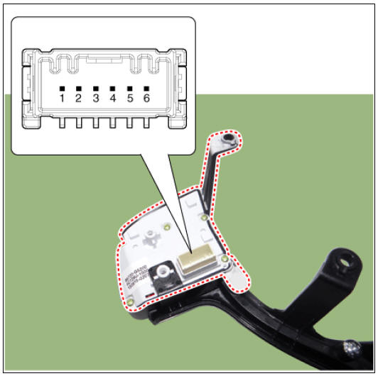 Right remote control switch Repair Procedures