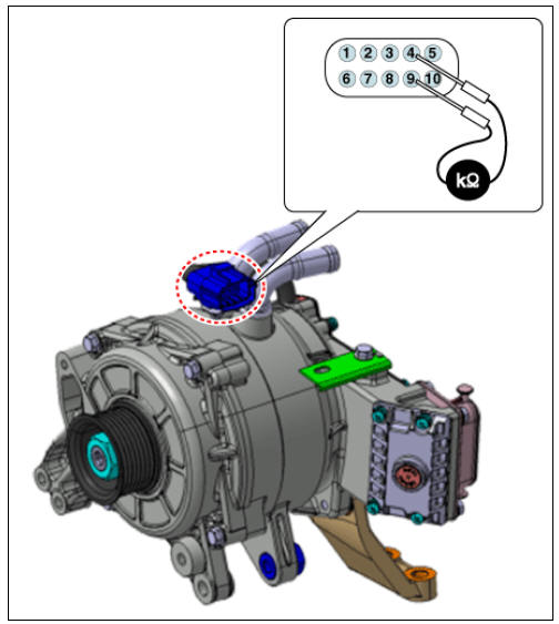 Hybrid Starter Generator(HSG) Repair procedures