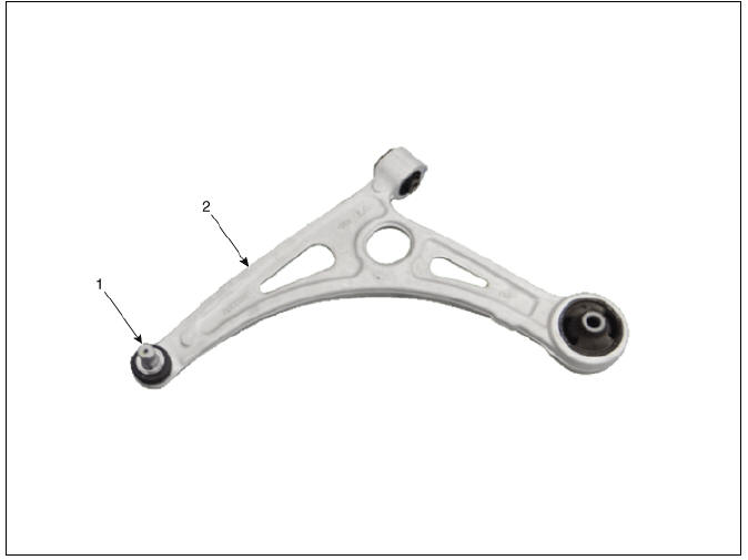 Front Lower Arm Components and components location