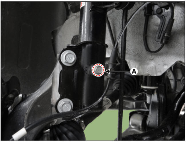 Front Wheel Speed Sensor Repair procedures