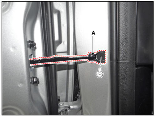 Rear Door Side Weatherstrip Repair procedures