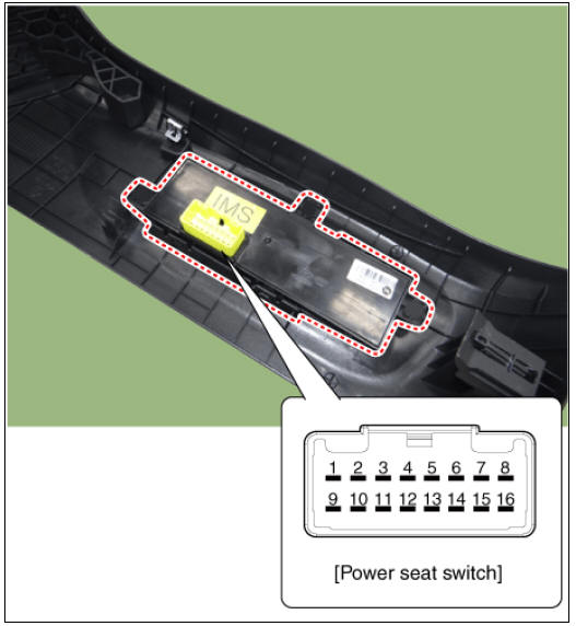 Seat Control Switch