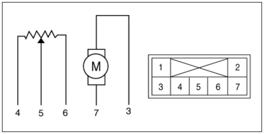 Mode control actuator (RH)